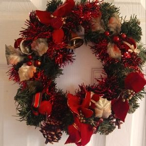 Christmas 10' handmade wreath